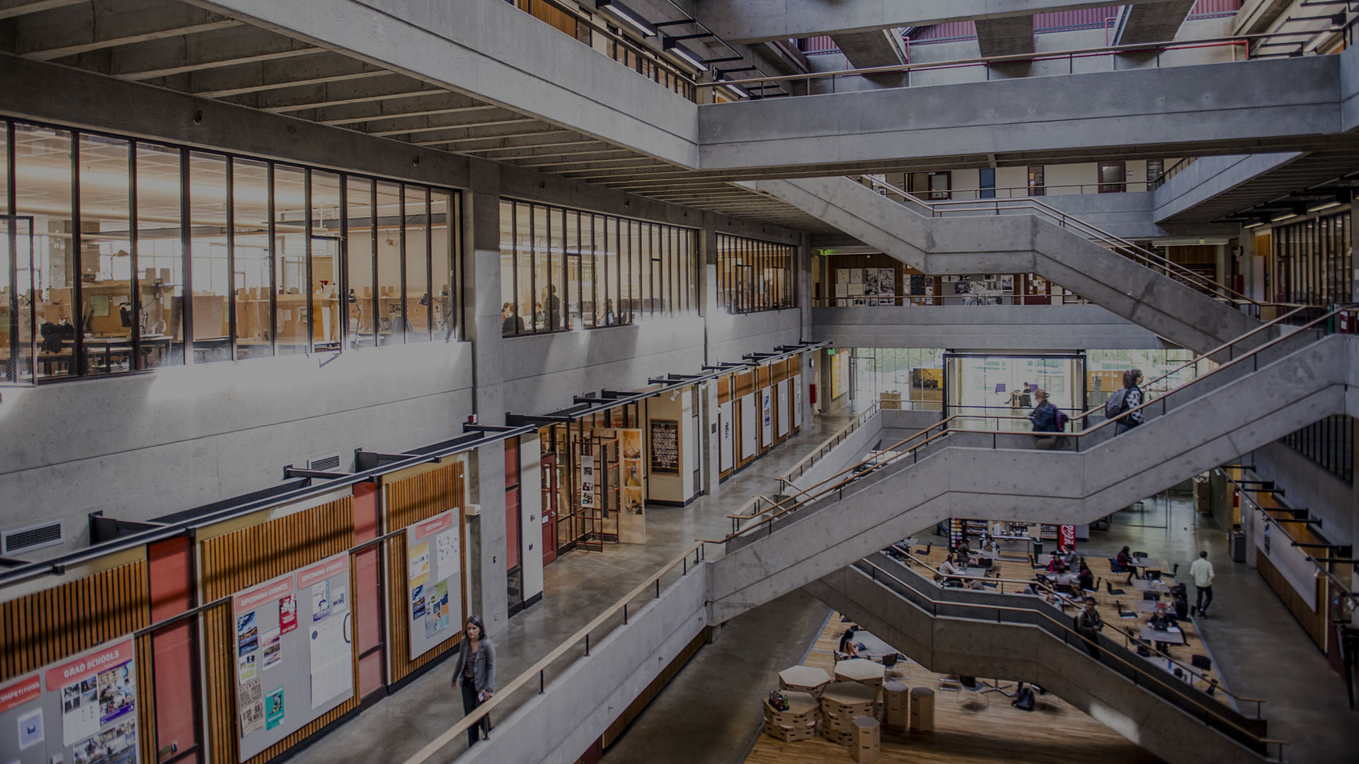 Gould Hall atrium