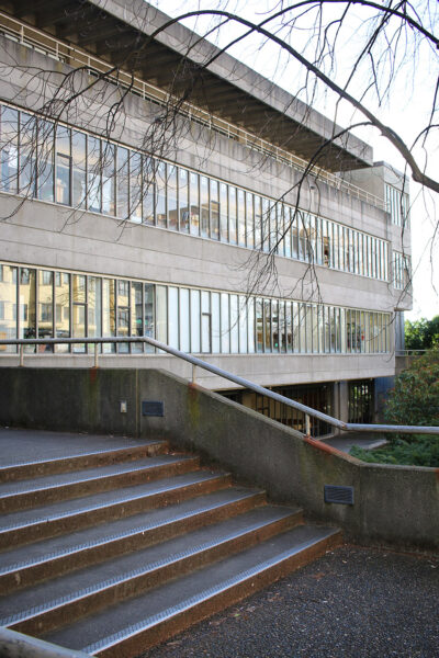 Exterior of Gould Hall