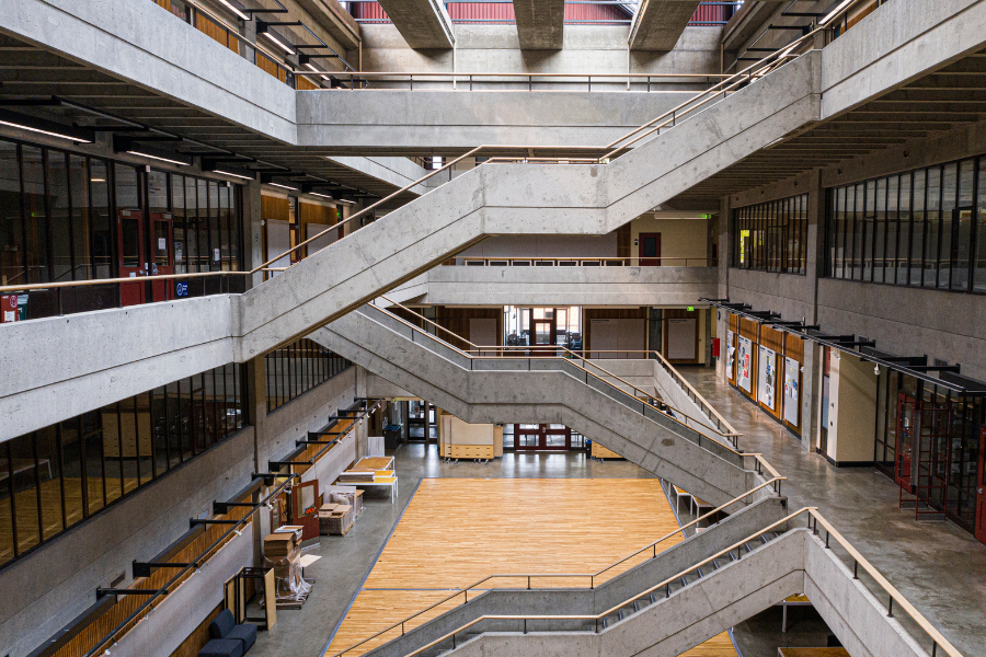 interior of Gould Hall