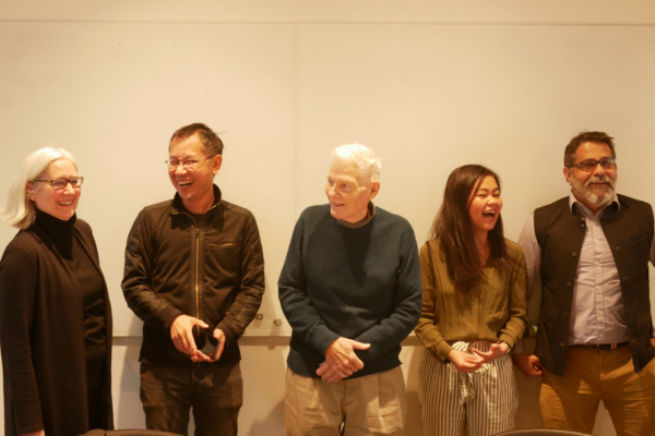 Dr. Bob with CBE faculty and staff