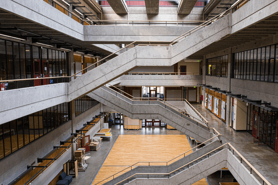 Interior of Gould Hall