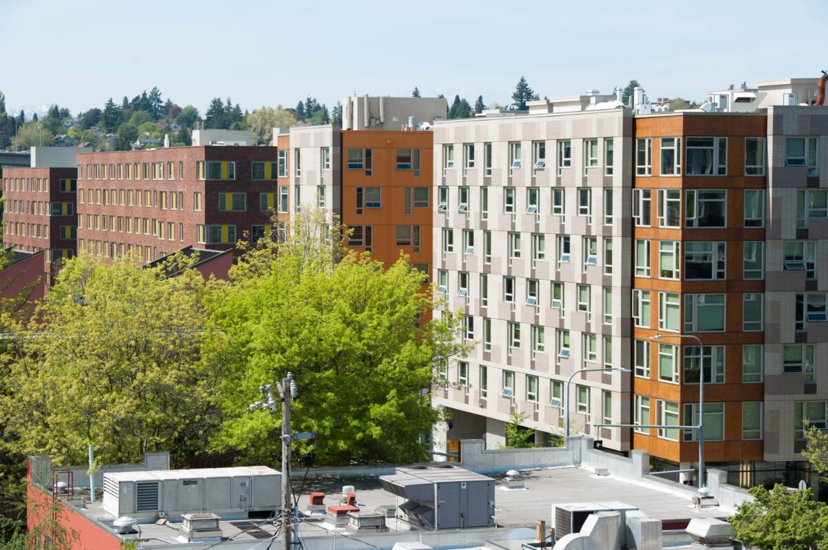 Buildings on UW campus