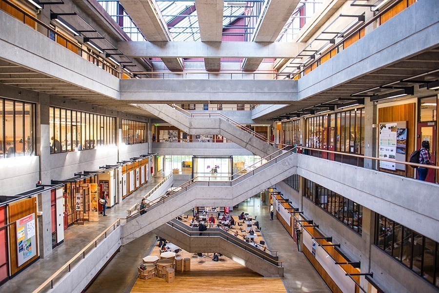 Interior of Gould Hall