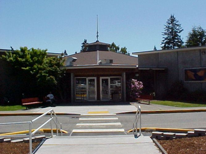 Exterior of the Mountlake Terrace Recreation Pavilion