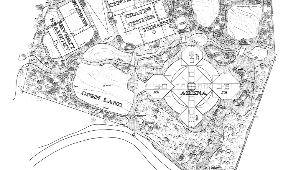 A drawn map of Daybreak Star