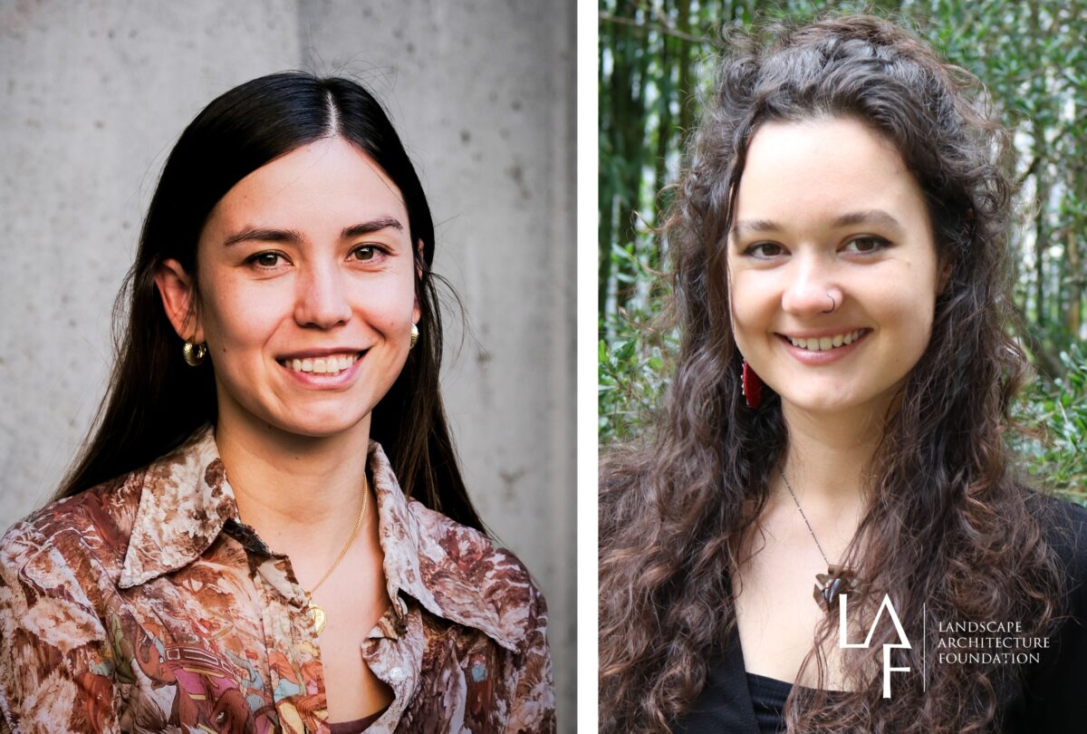 Sarah Chu (left) and Hadley Masiel (right)