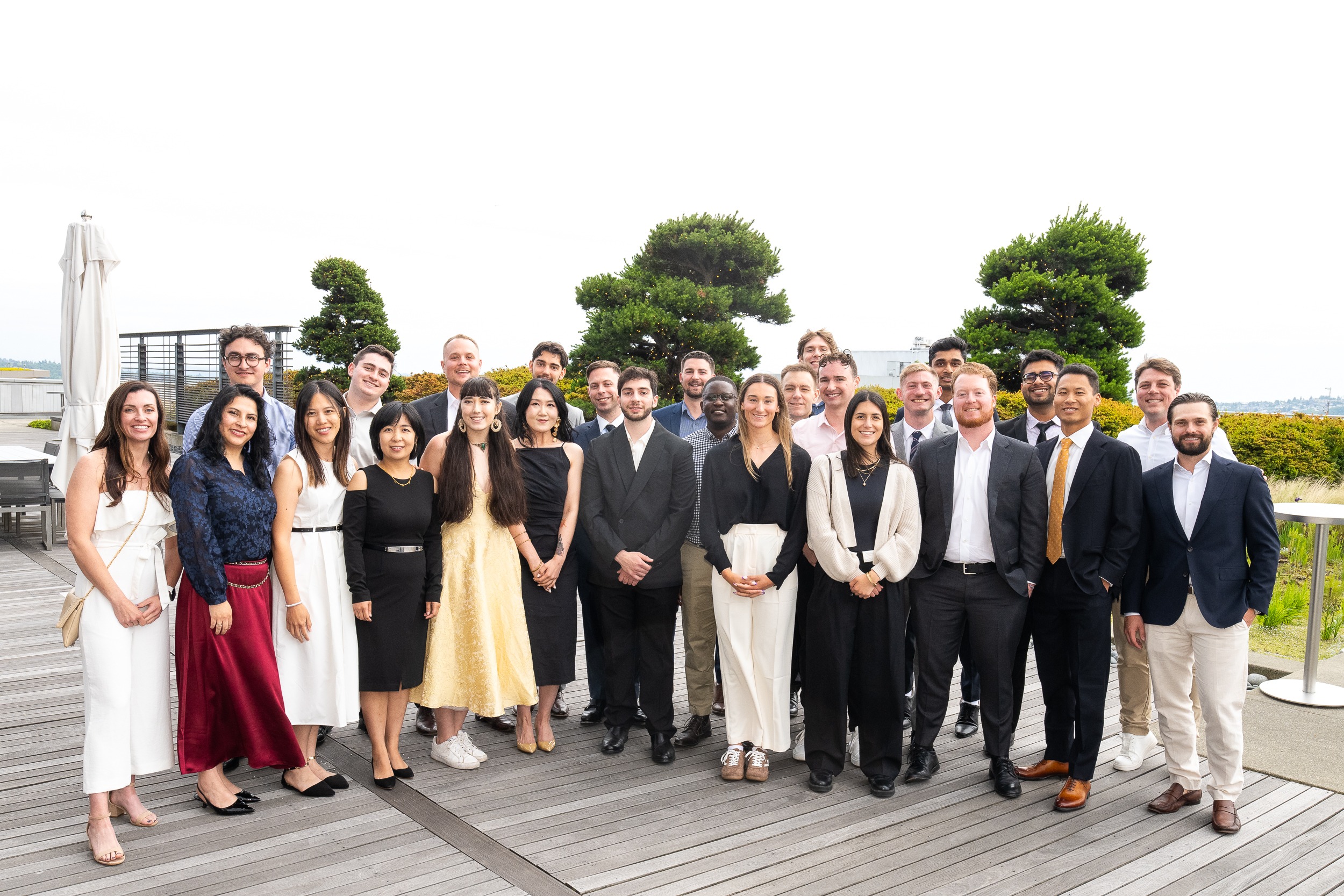 A group of students standing for a picture