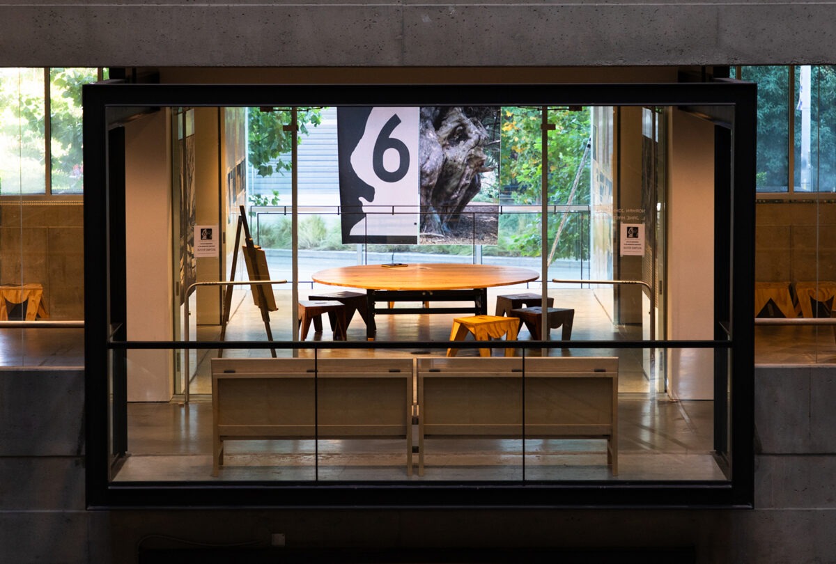 Buster Simpson exhibit in Gould Gallery