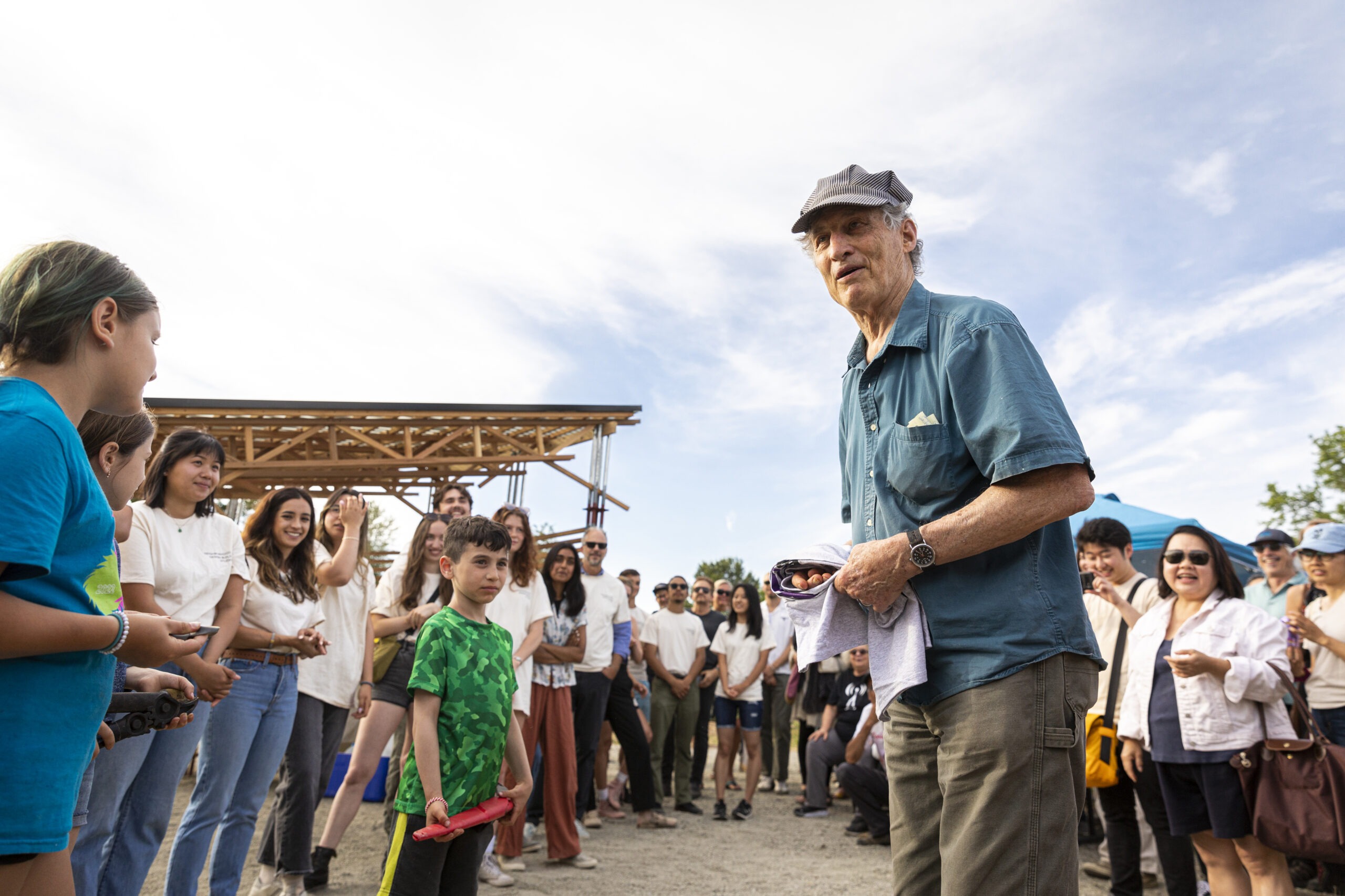 Steve Badanes at Cultural Kitchen Build