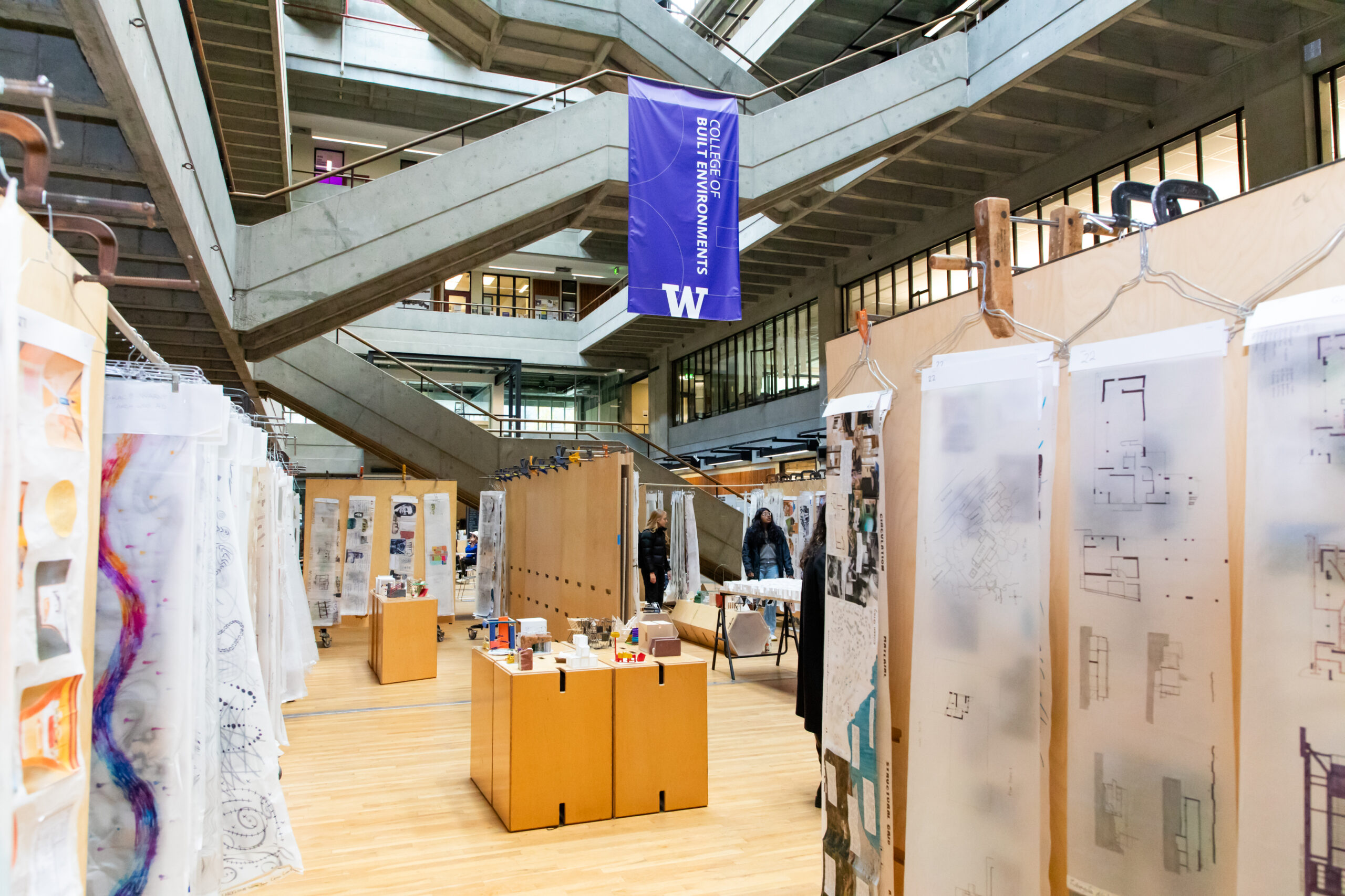 Wide view of Gould Court