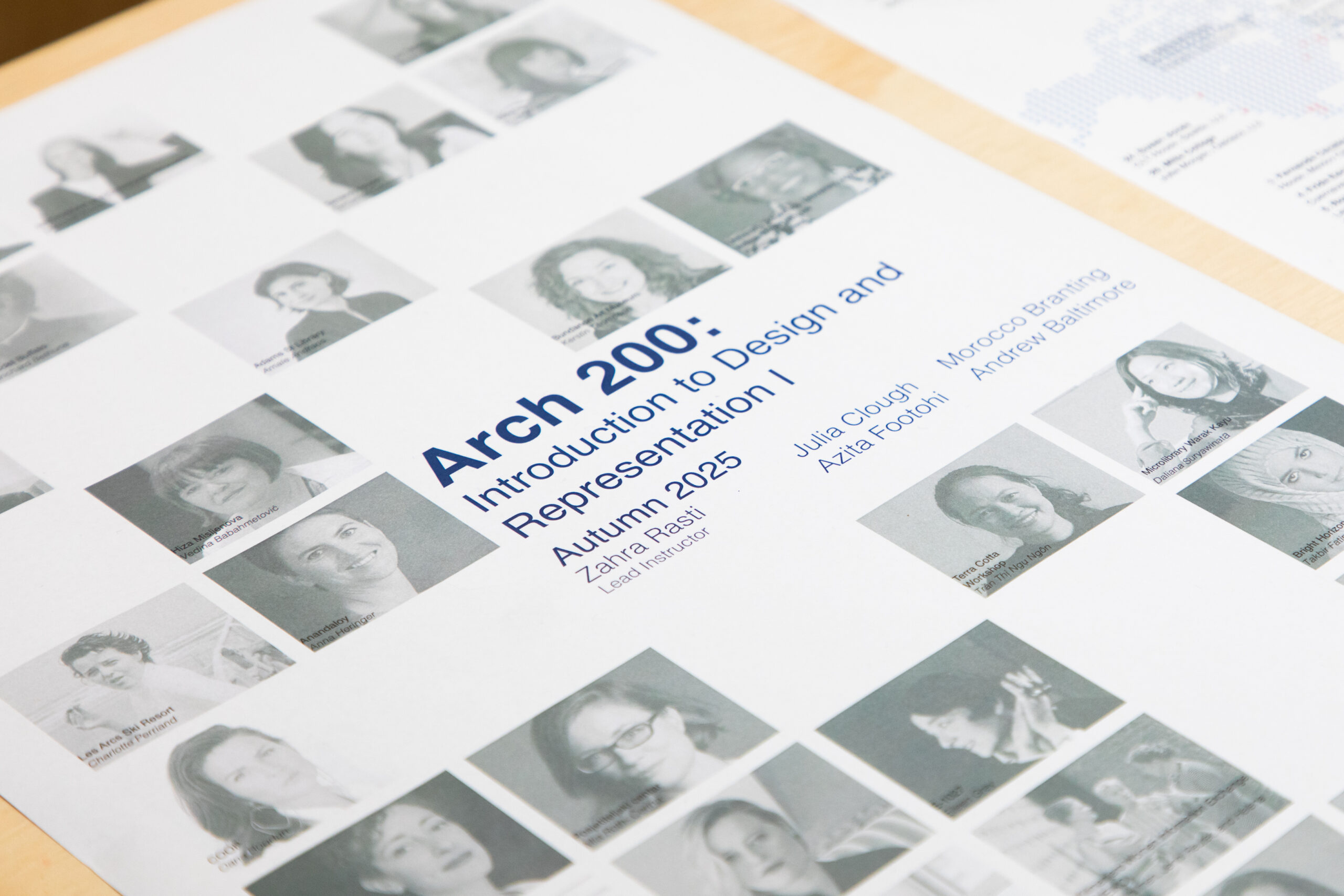 Poster for ARCH 200
