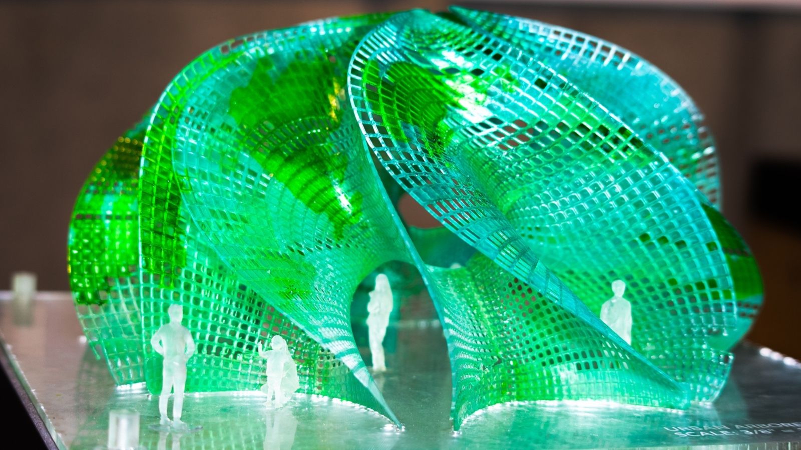 Prototype of algae building